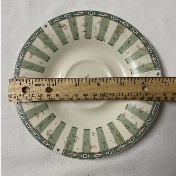 Pfaltzgraff Naturewood Pattern 2-Coffee Cup and 2-Saucer Set~4 Pieces Total - Picture 12 of 15